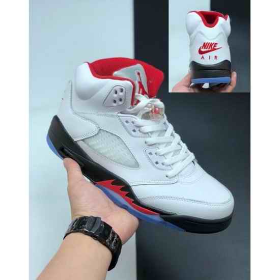 Air Jordan 5 Retro Fire Red Men Shoes